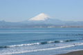 えのすいから望む富士山