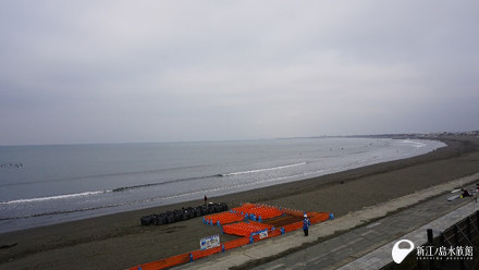 今朝の湘南海岸